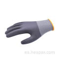 Guantes de mano protectores de Hespax con cáscara de seguridad de punto sin costura